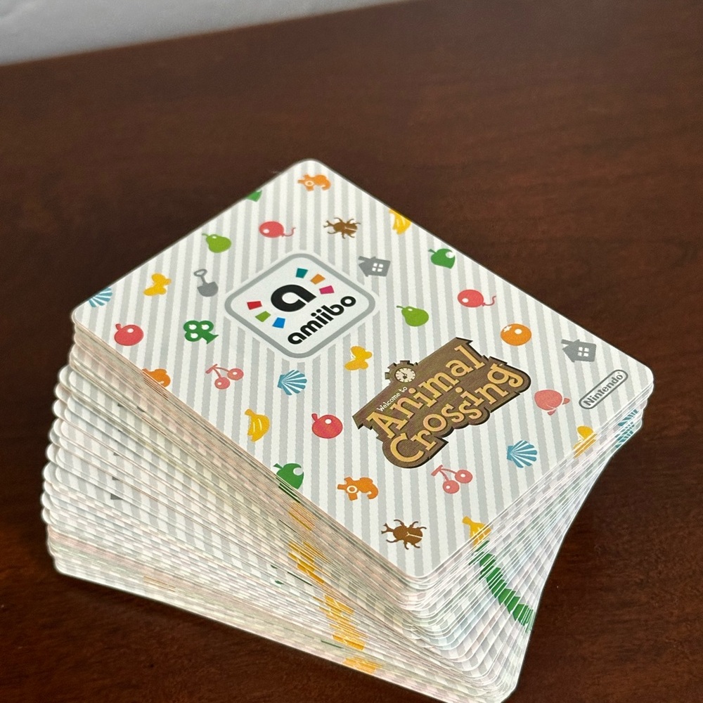 Nintendo Animal Crossing Amiibo Villager Cards!! 100+ Cards